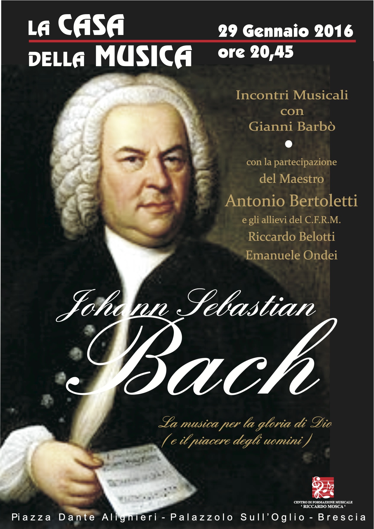 Johann Sebastian Bach – Incontri Musicali