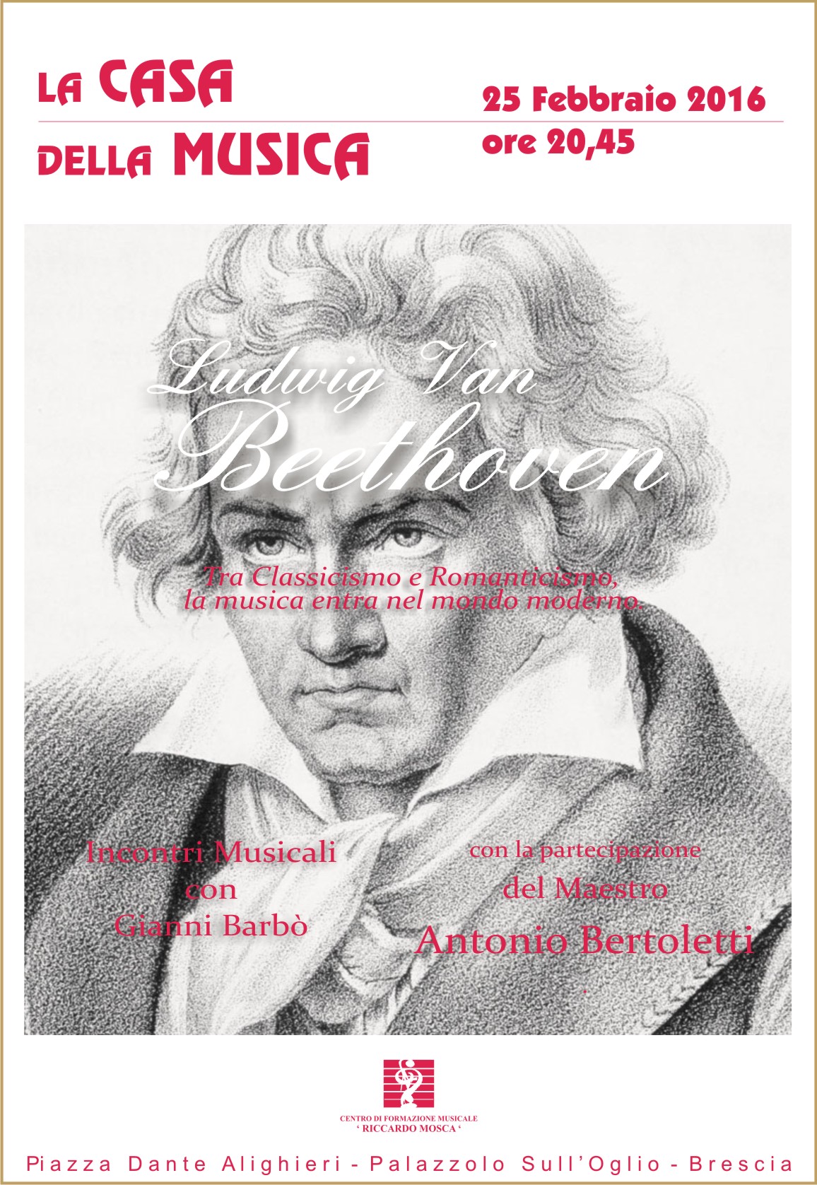 Ludwig Van Beethoven – Incontri musicali
