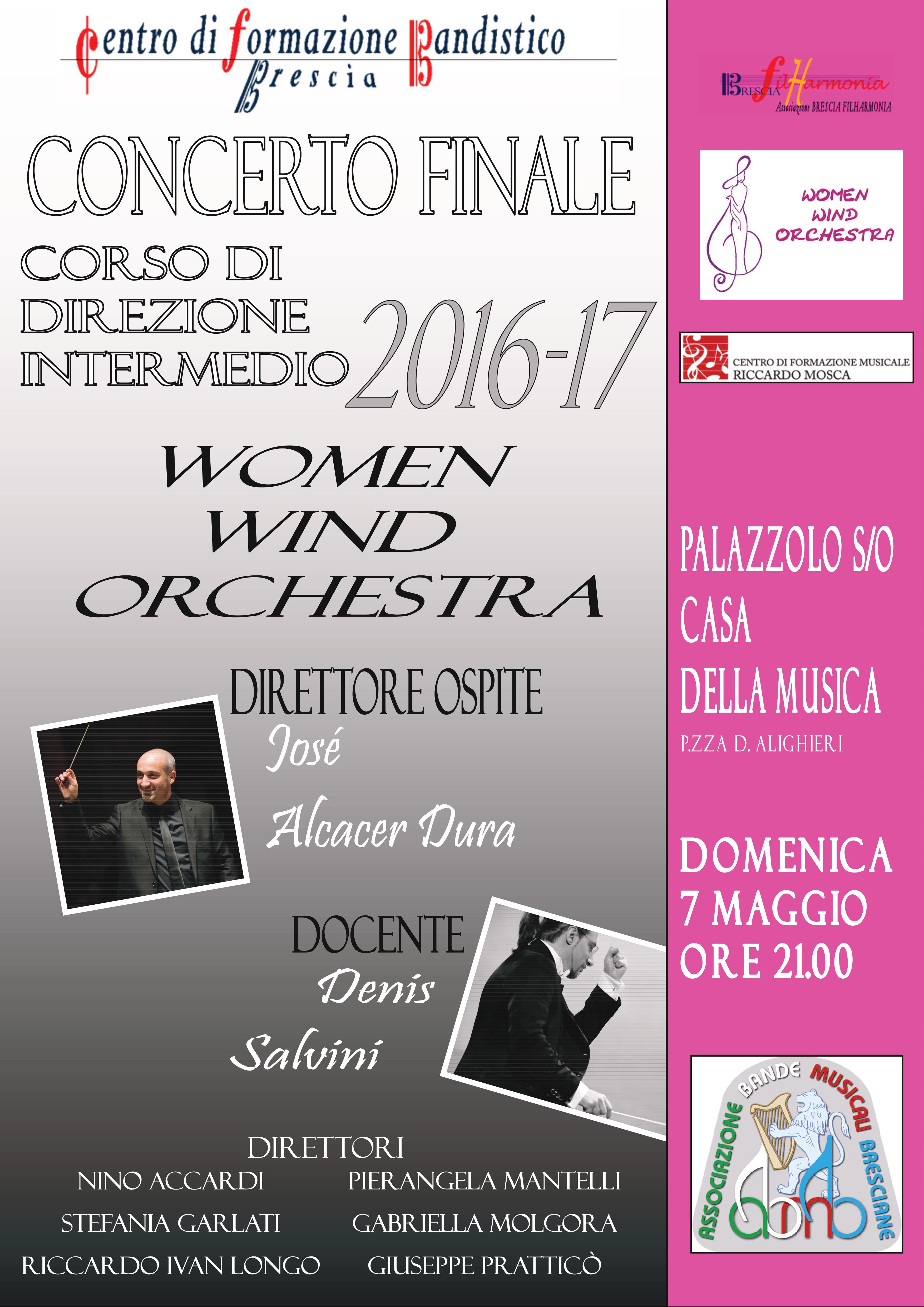 07/05 – Concerto finale CORSO DI DIREZIONE INTERMEDIO