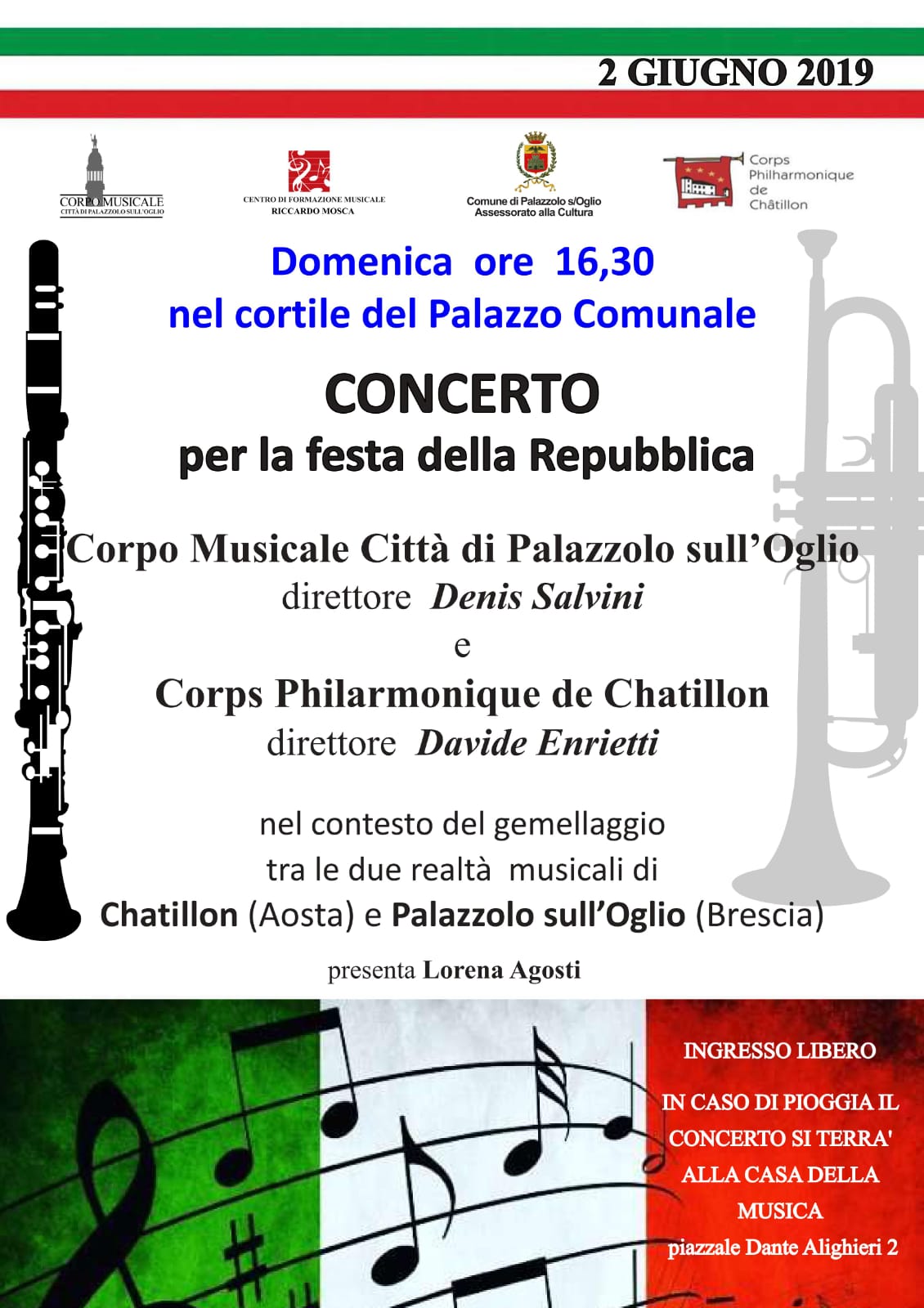 02/06 – Concerto per la festa della Repubblica
