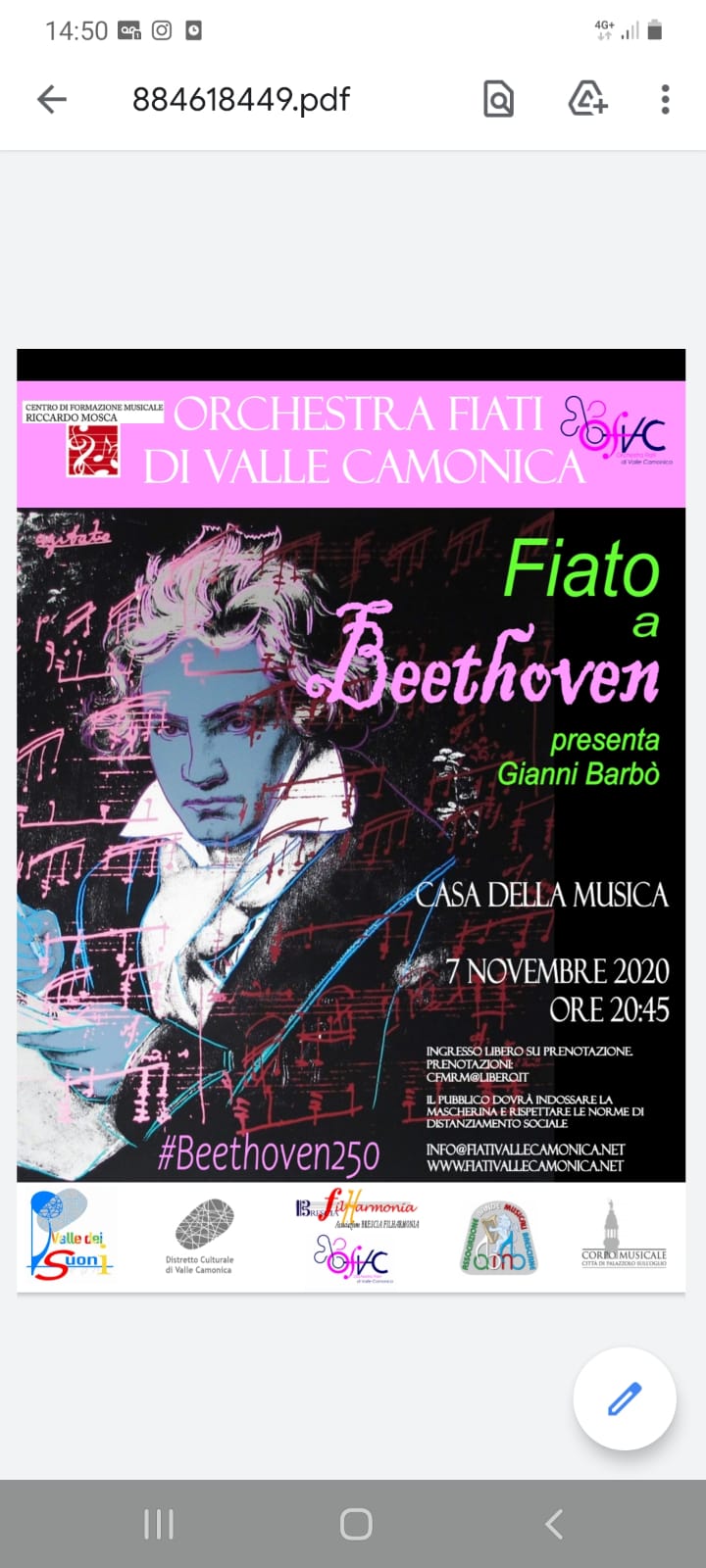 7/11 – Fiato a Beethoven
