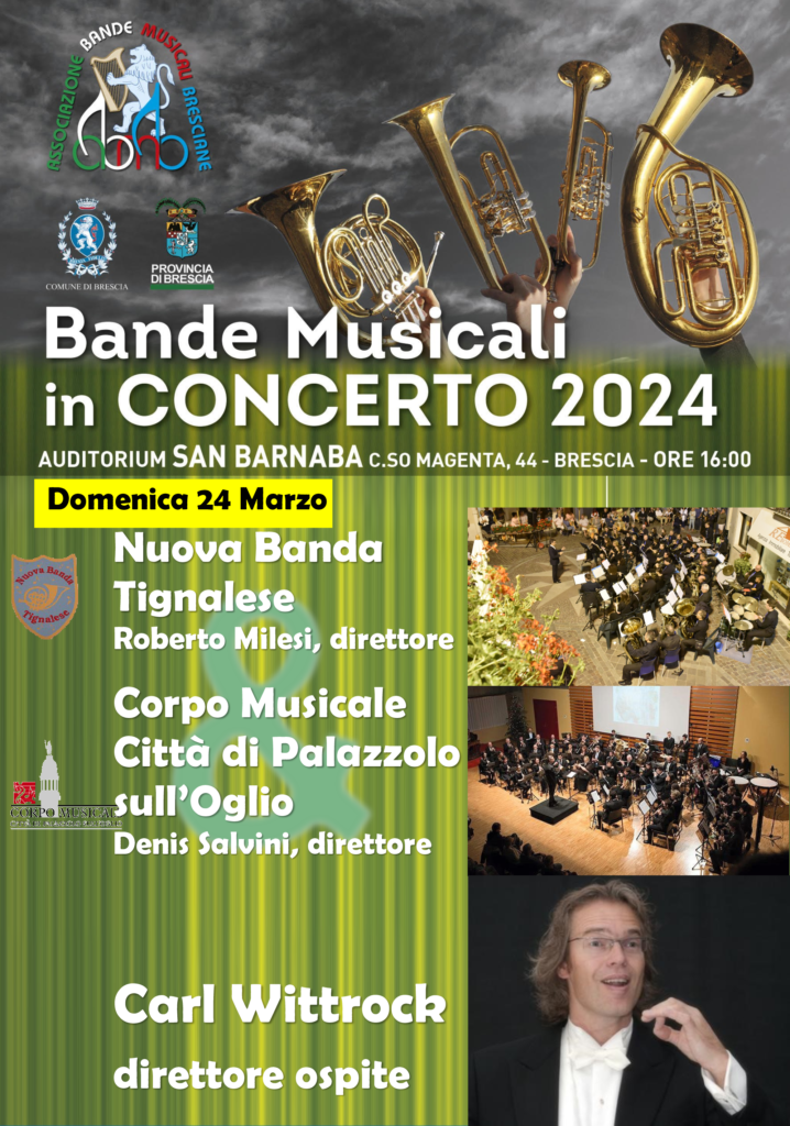 Corsi musicali - Nuovi Mondi - CFM Palazzolo sull'Oglio Centro Formazione Musicale - Bande Musicali in Concerto 2024