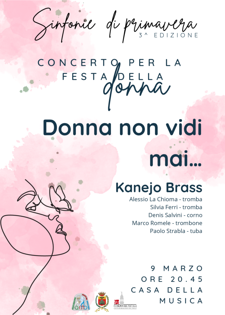 Corsi musicali - Concerto di San Fedele 2024 - CFM Palazzolo sull'Oglio Centro Formazione Musicale - Concerto per la festa della donna